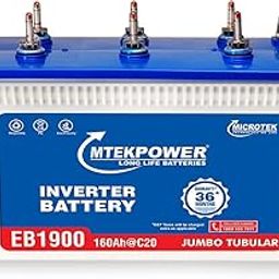 Microtek EB1900 Tubular Inverter Battery (160 AH)-picture-4