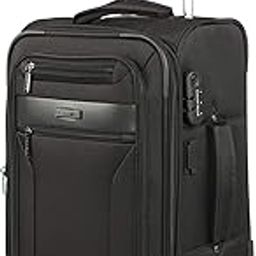 Berlin Expander Soft-Sided Polyester Cabin Luggage 20 inch | 55cm | 8 Wheels Small Trolley Bag for Travel | Suitcase (Black)-image-16