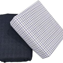 Combo Of Men's Poly Blend Shirt And Trouser Unstistched Fabrics Set (Multicolor_Freesize) 418-image-100