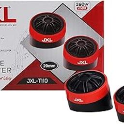 JXL -T110 High Efficiency Dome Car Tweeter for Coaxial Car Speaker 360W MAX (Pair) Black-18