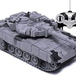 4AJ BAZAAR Remote Control Army Battle Tank 360 Rotating Turret with Light & Sound for Kids in-31