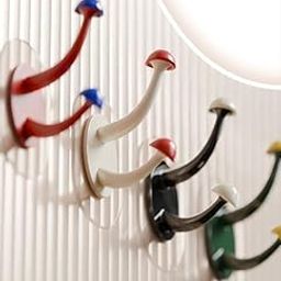 BLUEONE Oval Hook Sticker | Adhesive Hooks for Hanging Heavy Duty Robe Towel Sticky Clear Hooks Waterproof Adhesive Wall Hooks for Home, Bathroom, Kitchen, Office and Outdoor (4 PCS)-picture-7