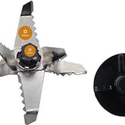 PENTASTARA® Mixer grinder- "Wet ,Dry Jar Blade + Motor Coupler(color:white/black) Fits- Sumeet, Preethi, Pigeon , Kenstar ,Orient, Bajaj , jyothi, Cello, Crompton , prestige, premier xpress , boss, rico, morophy richards ,croma, lifelong , Singer, Signora , Nirlep, Jaipan-picture-8