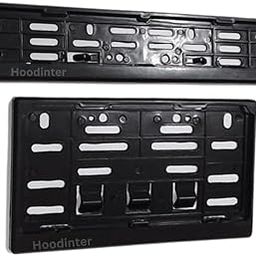Hoodinter Bike | Scooty | HSRP, IND Number Plate Frame, Cover Standard Size | Front Length: 28CM Width: 6CM Height: 1.5CM | Black Length: 21CM Width: 12CM Height: 1.5CM-image-20