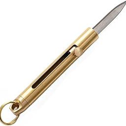 ZIBUYU® Mini Multi-Function Portable Keychain, EDC Bolt Practical Brass Pocket Tool EDC Keychain, for Outdoor, Hiking, Cycling, Camping-picture-31