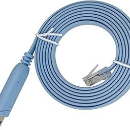 USB to RJ45 Console Cable, USB Console Cable Compatible with Cisco, HP,Huawei,Arista,Opengear,Aruba,Juniper Routers Switches for Laptops in Windows, Mac, Linux with FT232 Chipset-image-48