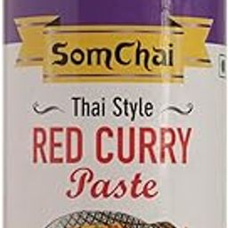 Somchai Red Curry Paste Use As Ingredient Or Condiment For meals | Spicy & Tasty Paste | Vegetarian (Pack of 1, 250gm)-image-42