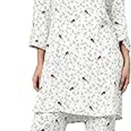 cottinfab Women Printed Tunic & Harem Pants Co-Ords-picture-3