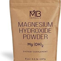 MB Herbals Magnesium Hydroxide Powder, 227g-image-28