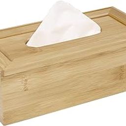 HOKIPO® Wooden Tissue Paper Holder - Rectangular(Large)-11