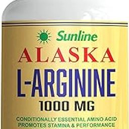 Sunline Alaska L-Arginine | Dietary Supplement | 1000mg, 90 Tablets - Premium Amino Acid Support for Cardiovascular Health and Nitric Oxide Production-image-21
