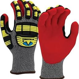 Pyramex Nitrile Dipped Safety Gloves With Cut And TPR Impact Protection 2X Large-image-7