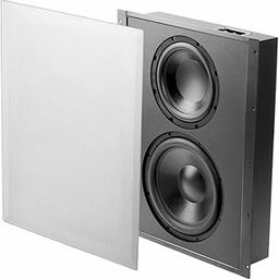 OSD in-Wall 300W Low Profile Home Theater Subwoofer Trimless Design 8" Woofer w/ 10" Passive Radiator SL800D-1