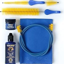 MusicNomad 6 pc. Premium Trumpet (Cornet) Cleaning & Care Kit (MN770)-image-68
