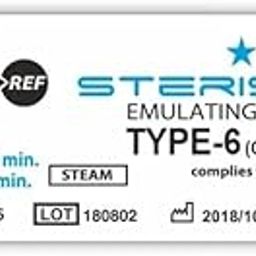 STERISTAR Autoclave Chemical Indicators [STEAM] (Pack of 250 pcs.) | Class 6 | Autoclave Strips | NABH-image-34
