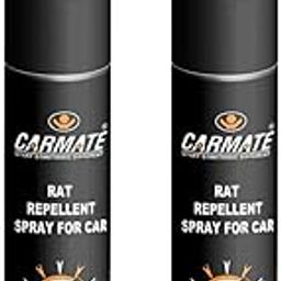 CARMATE Rat Repellent Spray for Cars Highly Effective Lasts 1 Year Leak Free Easy to Spray Nozzle 300 ML (Pack of 2)-image-61