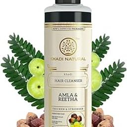 Khadi Natural Amla & Reetha Shampoo | Anti Hair Fall Formula | For Thick and Strong Hair | Promotes Healthy Hair Growth | Suitable for All Hair Types | 210ml-image-51
