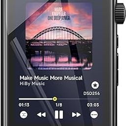 HiBy R3 II mp3 Player with Bluetooth 5.1 MQA DSD PCM Supports Tidal Qobuz Hi Res Audio 4.4mmBAL 2TB Extended Memory（2025 Version）-image-12