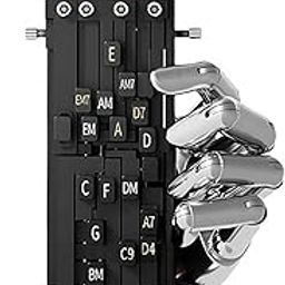 HASTHIP® Chord Buddy Clip-on Guitar Chord Presser Guitar Chord Helper for Beginners, Able to Work with Capo, Guitar Learning Tools Guitar Chord Assistant-image-9