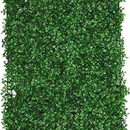 Wall Decoration Artificial Vertical Grass Wall Panel alconies and Outdoor Area Wall Decoration ( 16' INCH x 24 INCH ,2.70 Squire FIT Area Cover PER Penal) (HKCT02) ,Green-image-50