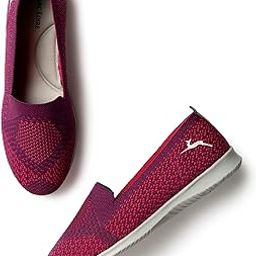 Women's Athleisure Knitted Active Wear Slip-On Ballet Loafer Shoes for Daily Walking-image-48