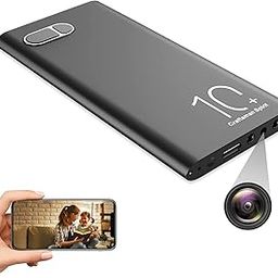 Asleesha Newest Remote View 4K WiFi Mini Hidden Power Bank Camera Audio Video Recorder for Secuirty-6