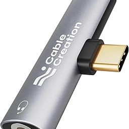 CableCreation USB Type C to 3.5mm Headphone Audio Adapter with PD Fast Charging Adapter, Compatible with OnePlus Nord 2T/10 Pro,Pixel 2/2XL/3/3XL, Note 10/9, Galaxy S22/S20/S20+-15