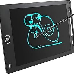 Gaj International 8.5E Re-Writable LCD Writing Pad! This innovative digital notepad is perfect for drawing, handwriting, and play. this 8.5-inch screen is designed for everyone.kids Smartphone (BLACK)-image-24