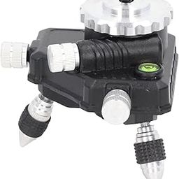 QANYEGN Levels Adjustment Base, Laser Levels Adapter, Metal 360 Degree Rotating Base for Laser Levels Tripod Connector, QANYEGNk9vd01ti32-14