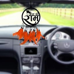 Jai Shree Ram Acrylic Car Hanging,Dream Catcher for Car Mirror Hanging Accessories,Car Hanging Accessories Interior,Hanging Decoration Accessories for Home,Car,Home,Office Decoration.-19