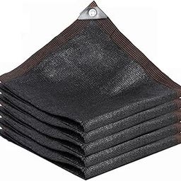 70% Sun Shade Cloth UV-Resistant Black Mesh Tarp, with Reinforced Grommets, Sun Net for Garden, Plants Greenhouse, Patio, Pergola,2x6M/7x20 FT-image-49