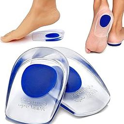 NAPPWE Silicone Gel Heel Pad Socks for Heel Swelling Pain Relief, Dry Hard Cracked Heels Repair Cups Foot Care Ankle Support Cushion for Men and Women-image-77
