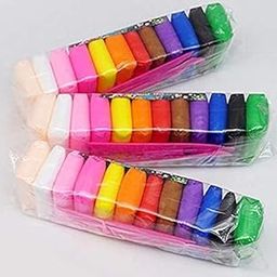 Vaayu-E-Store Super Light Clay – Pack of 3 Sets 36 Air Dried Colors DIY Craft Clay Kit for Kids Soft, Non-Toxic Art Fun & Creative Toys for Children-image-21