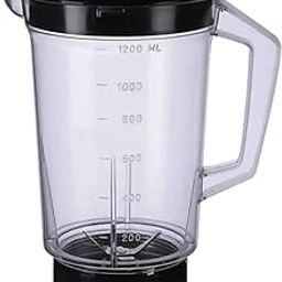 Sunmeet Best origional Super Fast Multipurpose Grinding Blending jar wof for Mixer Grinder ABS Body(1200ML), Black.Manufacturing Since 1984 Marketing & Servicing.-13