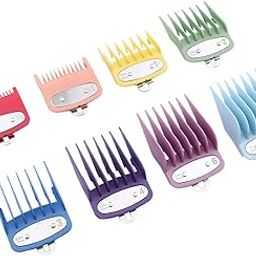 ATORSE® 8X Hair Clipper Guards Attachment Professional For Wahl Hair Clippers Barber-image-16