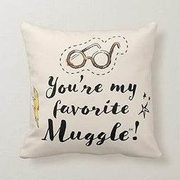 CRAFT MANIACS Potterhead You're My Favourite MUGGLEE 16 * 16 Pillow with Cover | UBER Cool Merch for Fantasy Lovers-picture-11