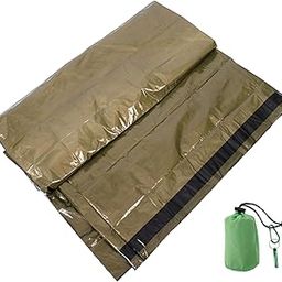 WHAMVOX Camping Sleeping Bag Survival Sack for Cold Weather Lightweight Insulated Emergency Sleeping Bag with Whistle and Storage Hiking Backpacking and Outdoor Adventures-image-63