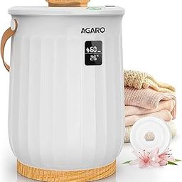 AGARO Regency Towel Warmer, 400W, Towel Warmer Bucket, Towel Warmers for Bathroom, Auto Shut Off, Warms Up to Two Oversized Towels, Bathrobes, White-image-25