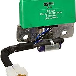 Uno Minda RR-1014 RR with Capacitor - Green CASE, 4 PIN White Male Coupler for-Bajaj-Pulsar 135LS / XC135 / XC 125-image-25
