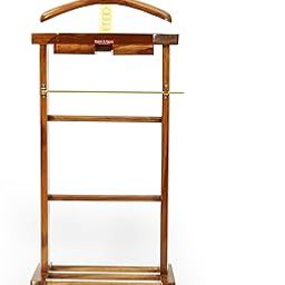 ROGER & MORIS Wooden Coat Stand With Drawers-13