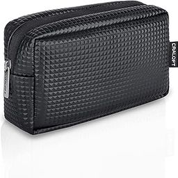 Laptop Charger Pouch/Travel Organizer Pouch for Cables/Hard Disk/Charger (PVC Sponge Leather - Black)-image-92