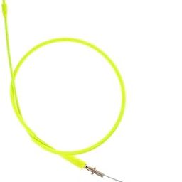 LR Decor Throttle Cable Wire Assembly Universal Stainless Braided Steel Yellow-image-4