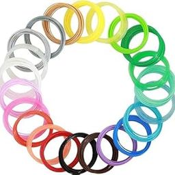 VIKNIK PLA Wires Filament Refills for 3D Printing Pen and 3D Printer | Best Gift for Kids and Adults | Creative Modelling, Arts & Craft and Education | Compatible for 3D Pen | 3D 10 Pc Wire-picture-12