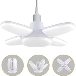 Gesto 28W Fan Shape Led Bulb – Upto 85% Energy Saving Ceiling Bulb Lights,Super Bright Led Light Bulb |Ceiling Lights Lamp for Home | B22 Led Bulbs for Home,Office,Godown,Factory(Cool White)-Pack of 1-26