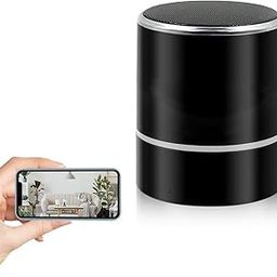 CAPOXO Spy Hidden Camera Bluetooth Speaker with WiFi, 1080P HD, 240° Rotatable Lens, Motion Detection, Up to 128GB SD Card Support, Multi-User Access, Black-image-50