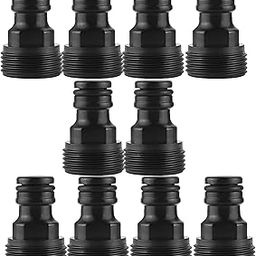New Ware® PVC 3/4 Inch Pipe Fitting Tap Male Thread Adaptor-Water Hose Nozzle-Quick Male Connector Nozzle for Power Wash Hose Pipe, Faucet Hose Nozzle-Irrigation Nozzle Bracket Adapter (Pack of 8)-image-56