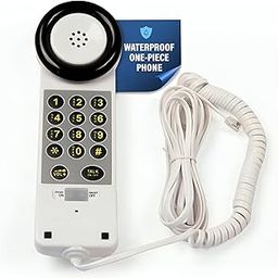 Med-Pat - XL88WP - Water Resistant Phone - White-20