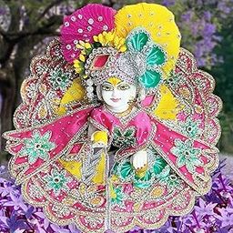 Partish Laddu Gopal Heavy Janamashtmi Poshak Size 0 l Ladoo Gopal Dress l Bal Gopal l Kanha Ji Thakur Ji Dress(H)-image-11