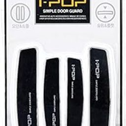 JK- I-POP Slim Door Edge Bumper Protector Guard Black Chrome Coat (4 pcs) for Kia Carnival-image-19