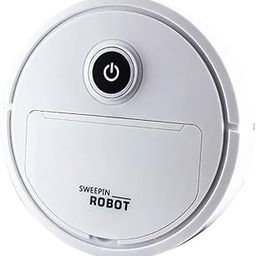 UJEAVETTE Smart Robot Vacuum Cleaner USB Cable Compact Quiet for Home Cleaning White-image-80